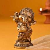 Joyus Ganesha Brass Idol