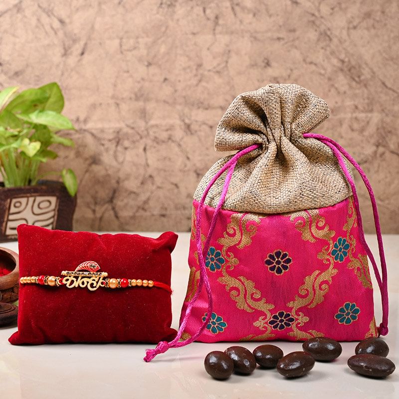 Kahna Rakhi Choco Nuts - One Divine Rakhi