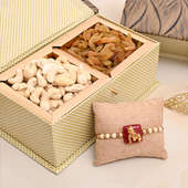 Kanha Rakhi Nuts Signature Box - One Designer Rakhi Premium Box