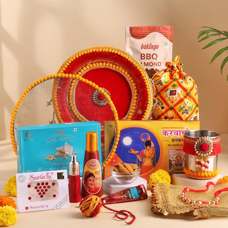 Karwa Chauth Celebration Thali Hamper