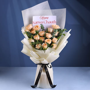 Karwa Chauth Roses For Forever Love