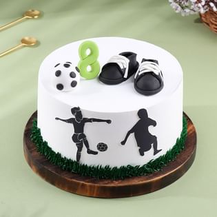 Kick N Score Football Cake