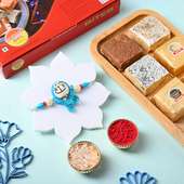 Kids Doraemon Rakhi With Mewa Bite