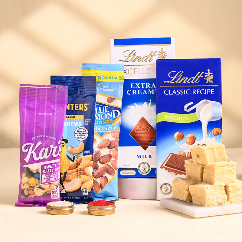 Kids Football Rakhi N Premium Treat Hamper