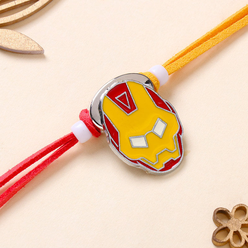 Kids Iron Man Metal Rakhi