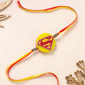 Kids Superman Badge Rakhi