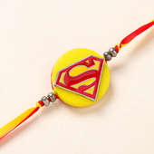 Kids Superman Badge Rakhi