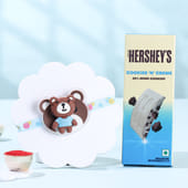 Kids Teddy Rakhi With Chocolate Bar