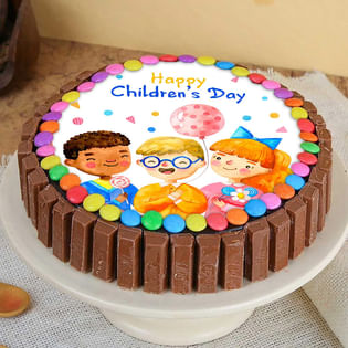 Kitkat Childrens Day Poster Cake