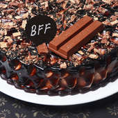 The Smooth Friends Cake- Best friendship day Cake