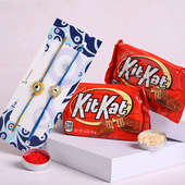 KitKat N Good Luck Rakhi Duo