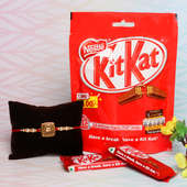 Kitkat Pack N Metallic Rakhi