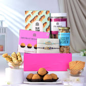 Krishna N Mor Rakhi Duo With Gourmet Munchies