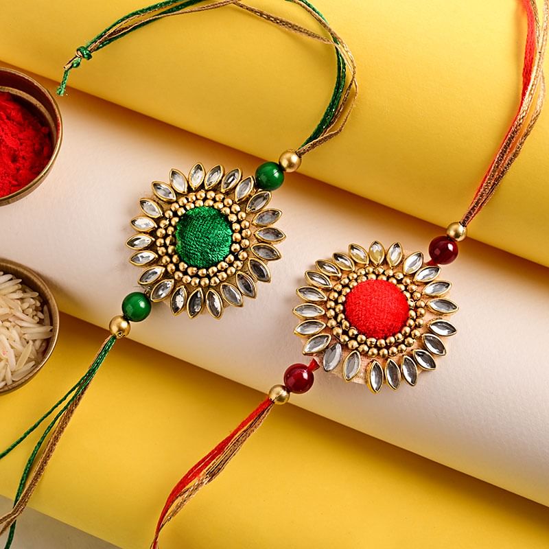 Send Set of 2 rakhi For Brother Online in India