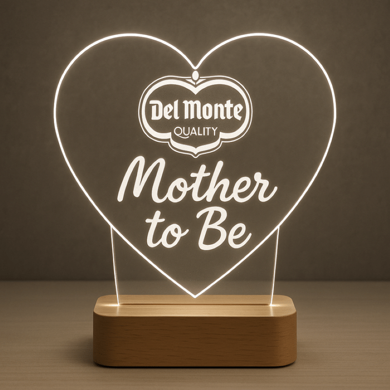 Del Monte Acrylic Lamp