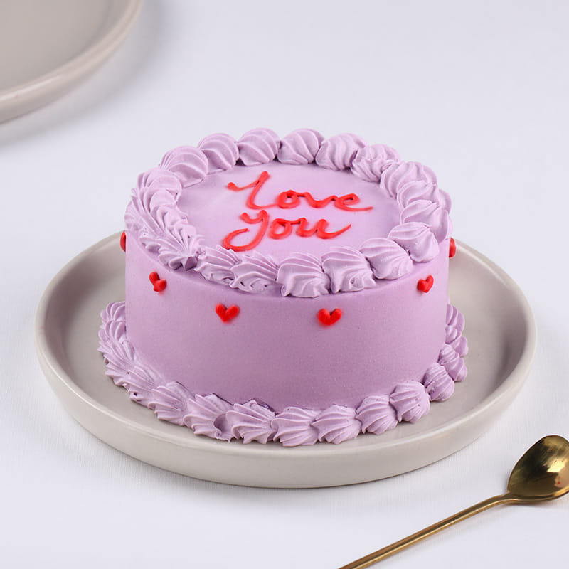 Lavender Love Chocolate Cake