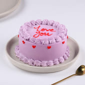 Lavender Love Chocolate Cake