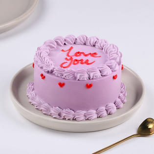 Lavender Love Chocolate Cake