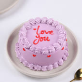 Lavender Love Chocolate Cake