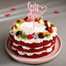 Layers Of Love Red Velvet Fruit Cake
