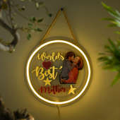 Led Best Mom Wall Frame Corp