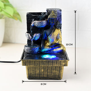 LED Buddha fountain