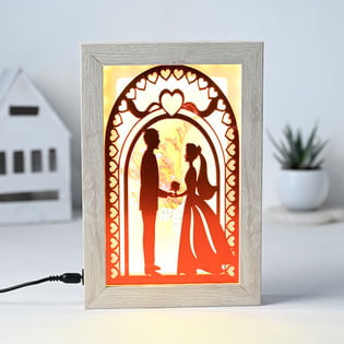 Led Couple Tabletop Lamp