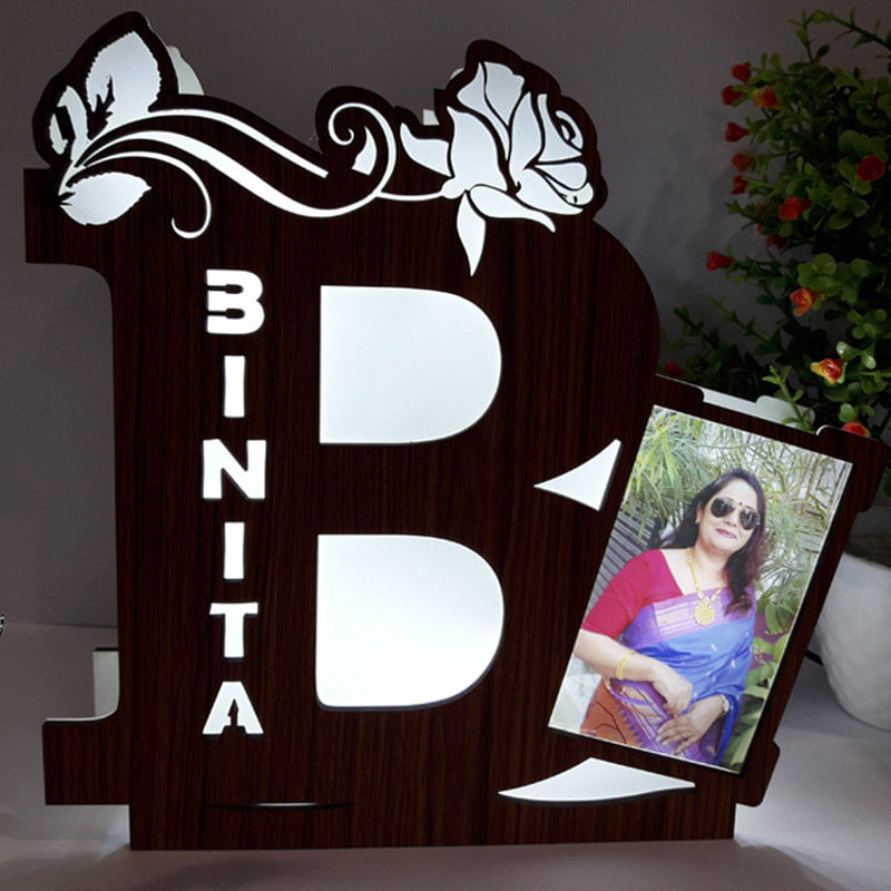 Led Huge Letter Photo Frame