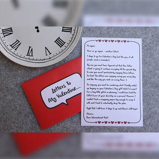 Letters To Valentine