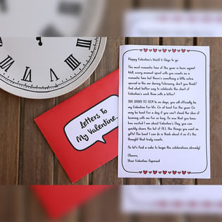 Letters To Valentine