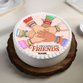Life Better With Friends Cake