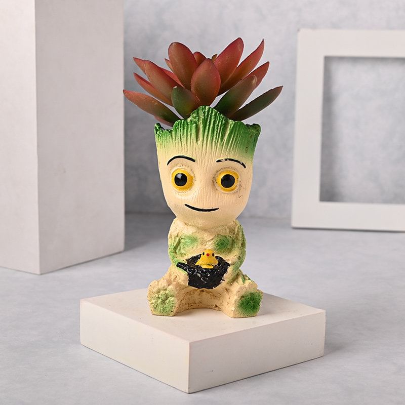 Send Lifelike Artificial Succulent Duo Online