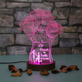 LED Acrylic Multicolour Lamp : Home Decor Gifts