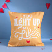 Light Up My Life LED Cushion