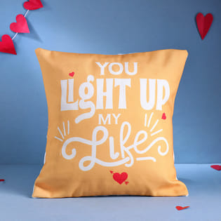 Light Up My Life LED Cushion