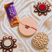 Lightning McQueen Rakhi With Chocolate N Nuts