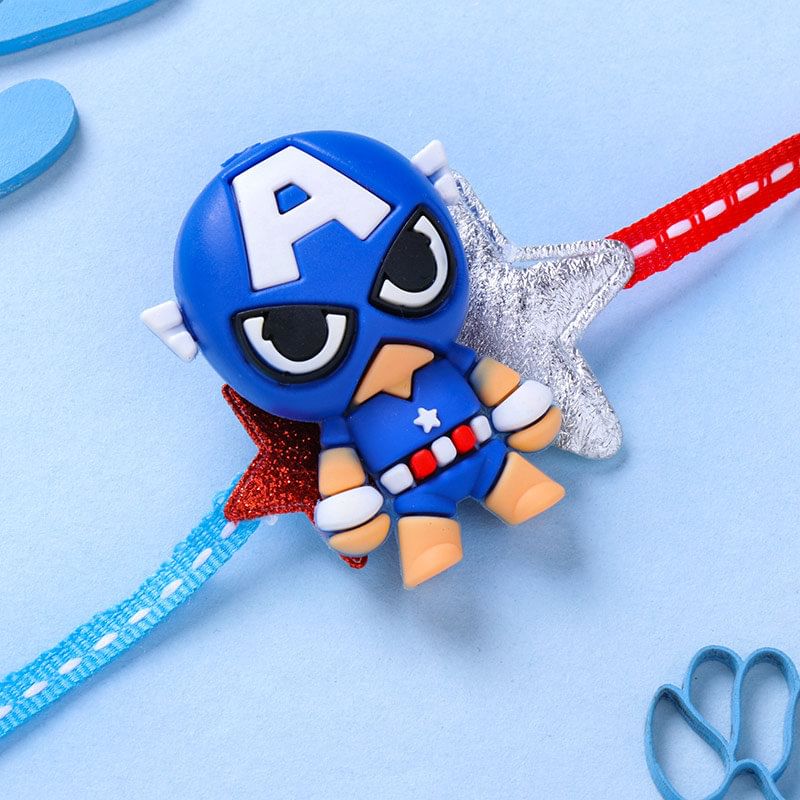 Lil Captain America Rakhi