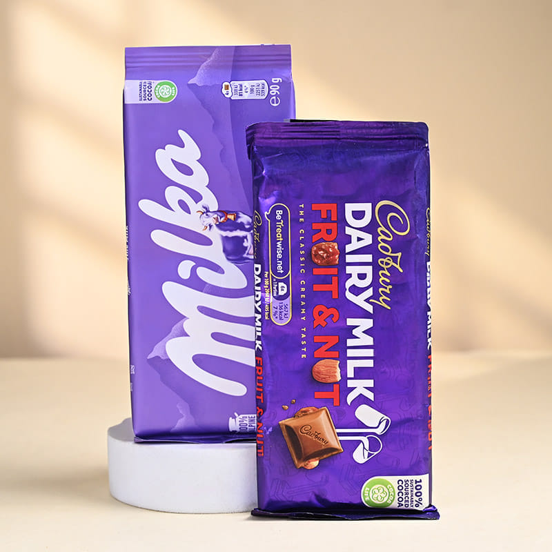 Lilac Charm Bhai Bhabhi Rakhis N Chocolates Combo
