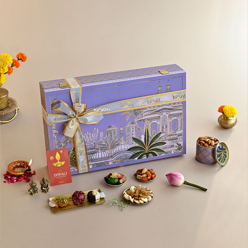 Lilac Diwali Gourmet Bites Hamper