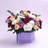 Lilac Skies And Blushing Blooms