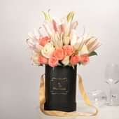 Lilies N Roses Bouquet