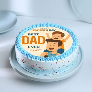 Fathers Day Big Love Cake