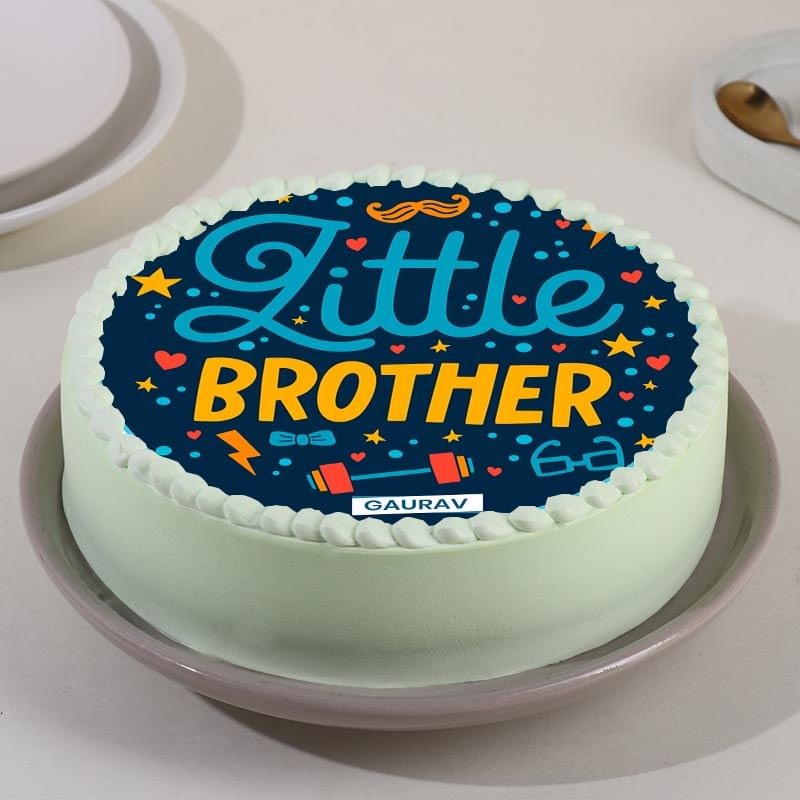 Little Brother Personalised Cake