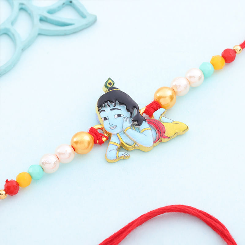 Little Krishna Charm Kids Rakhi