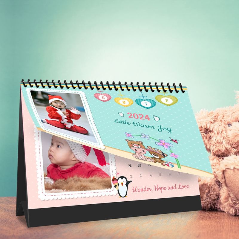 Little Munchkins Personalised Tabletop Calendar