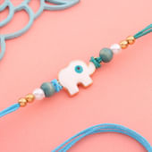 Little White Elephant Rakhi