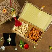Loaded With Goodness Rakhi Combo - Bhaiya bhabhi Rakhi Premium Box