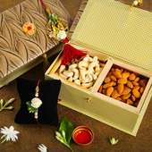 Bhaiya bhabhi Rakhi Premium Box - Loaded With Goodness Rakhi Combo