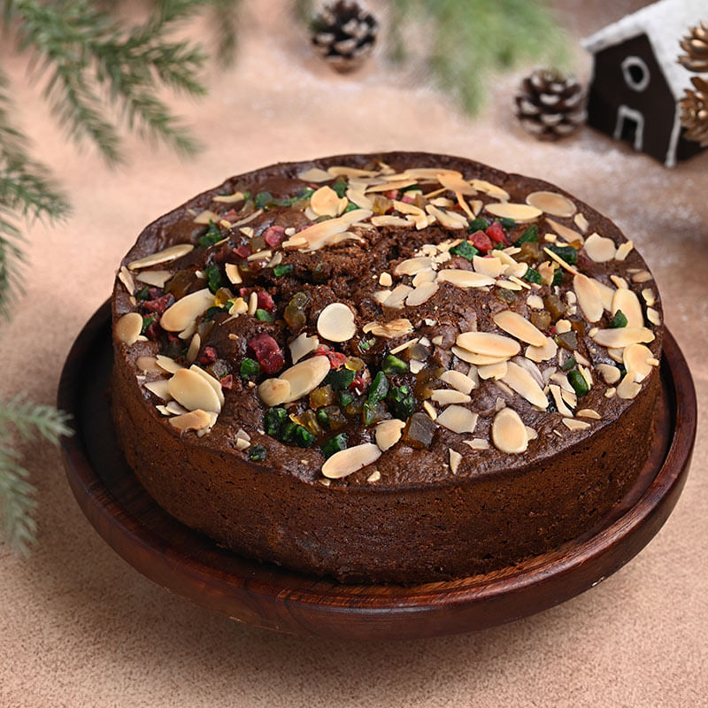 Christmas Plum Cake Online by Floweraura