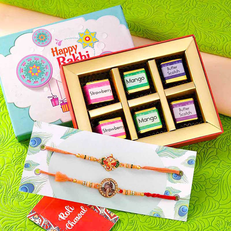 Lord Ganesha Rakhi Combo